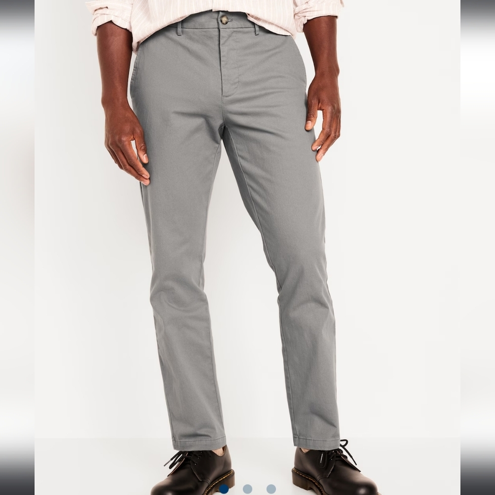 Old Navy Dark Grey Slim Rotation Chino Pants